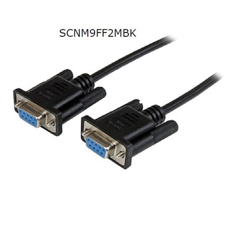 CABLE STARTECH DE 2M NULO DE MODEM SERIAL RS232 DB9 HEMBRA A HEMRA