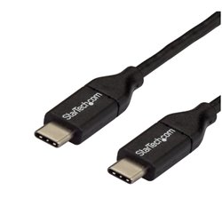 CABLE STARTECH DE 3M USB-C A USB-C MACHO A MACHO USB 2.0 - CABLE USB TIPO C - CABLE USBC - CABLE CARGADOR PARA CELULAR USBC