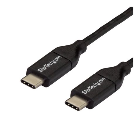 CABLE STARTECH DE 3M USB-C A USB-C MACHO A MACHO USB 2.0 - CABLE USB TIPO C - CABLE USBC - CABLE CARGADOR PARA CELULAR USBC