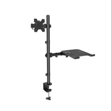 SOPORTE MANHATTAN PARA MONITOR Y LAPTOP 13 A 27 PULGADAS