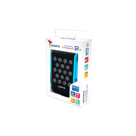 HD EXT 2 TB ADATA 2.5 USB 3.0 AHD720-2TU31-CBL CONTRA AGUA Y GOLPES AZUL