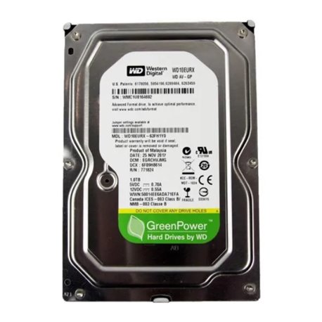 HD 1 TB WESTERN DIGITAL 7200 RPM SATA RFB