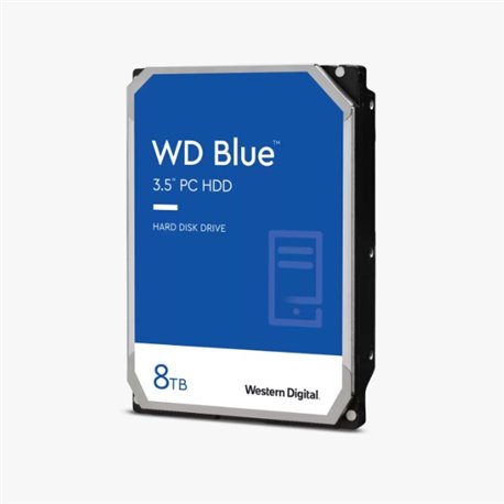 HD 8TB WESTERN DIGITAL BLUE 5640RPM 128MB MODELO WD80EAZZ