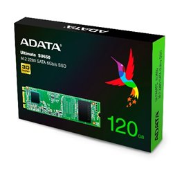 SSD M.2 SATA ADATA 120GB 3D NAND ASU650NS38-120GT-C
