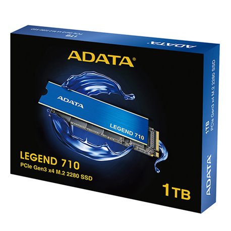 SSD M.2 2280 NVME/PCIE 1TB ADATA LEGEND 710 GEN3 X4 ALEG-710-1TCS