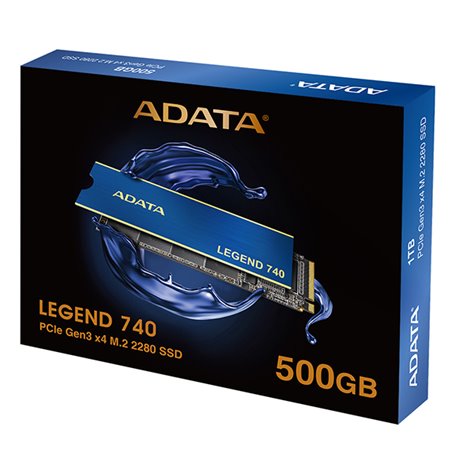 SSD M.2 2280 NVME/PCIE 500GB ADATA LEGEND 740 GEN3 X4 ALEG-740-500GCS