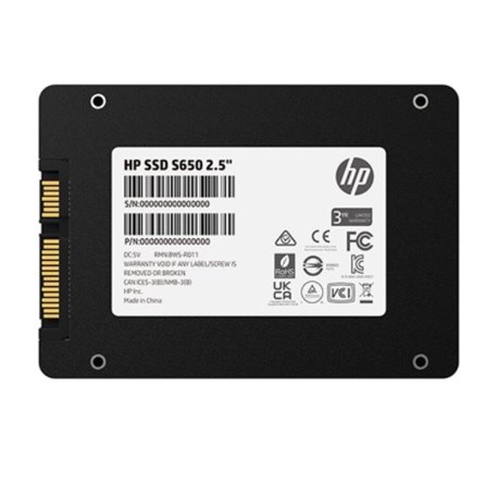 SSD 2.5 960GB HP S650 SATAIII 560MB/S 345M8AAABB