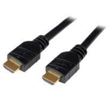 CABLE HDMI DE ALTA VELOCIDAD 15M - 2X MACHO - ULTRA HD 4K X 2K - ACTIVO CL2 INSTALACIóN INTERNA EN PARED - NEGRO - STARTECH.COM 