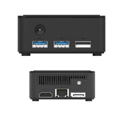 COMPUTADORA MINI PC ECS LIVA Q1D N3350 4GB RAM 64GB EMMC CON WINDOWS PRO 64