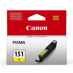 TINTA CANON CLI-151 Y 6531B001AA AMARILLO IP7210/ MG5410/G5510/G6410/G7110/MG6310 (330 PAG)
