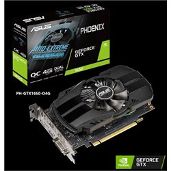 TJ VIDEO ASUS 4GB GTX1650 GDDR5 PCI-E HDMI PH-GTX1650-04G