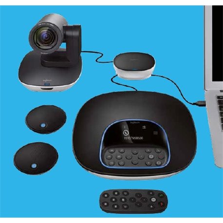 CAMARA LOGITECH PARA VIDEOCONFERENCIAS GROUP FULL HD CONTROL REM 960-001054