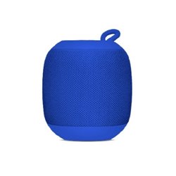 BOCINA PORTATIL BROBOTIX INALAMBRICA 360 BLUETOOTH RADIO FM PUERTO USB MICRO SD AZUL