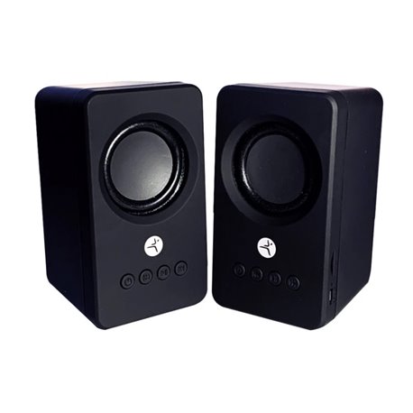 BOCINAS DE ESCRITORIO TECHZONE BLUETOOTH NEGRA TWS