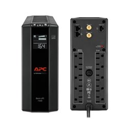 UPS APC PRO BX1500M-LM60 1.5kVA/ 900W AVR 10 NEMA 5-15R (5 C/PROTECCION BAT) INTERFAZ LCD LAM 60Hz 120V