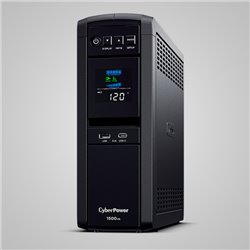 UPS CYBERPOWER PFC ONDA SENOIDAL CP1500PFCLCDA 1.5kVA/ 1000W LCD A COLOR AVR 12 NEMA 5-15R