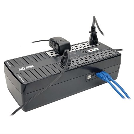 UPS STANDBY TRIPPLITE ECO750UPS 750VA/ 450W 120V MONOFASICO 12 NEMA 5-15R (6 PROTECCION BAT) PTO USB ENERGY STAR