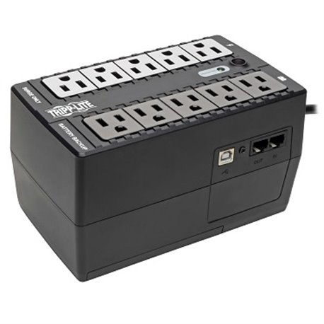 UPS STANDBY TRIPPLITE INTERNET550U 550VA/ 300W MONOFASICO 10 NEMA 5-15R PTO USB PTO RJ11 ULTRACOMPACTO