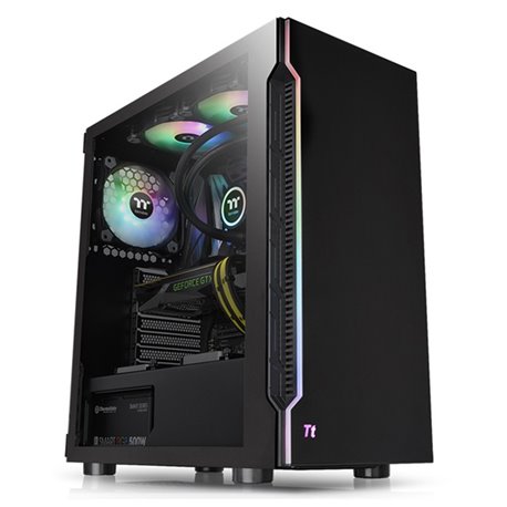GABINETE THERMALTAKE H200 TG RGB MEDIA TORRE MINI ITX MICRO ATX ATX CA-1M3-00M1WN-00