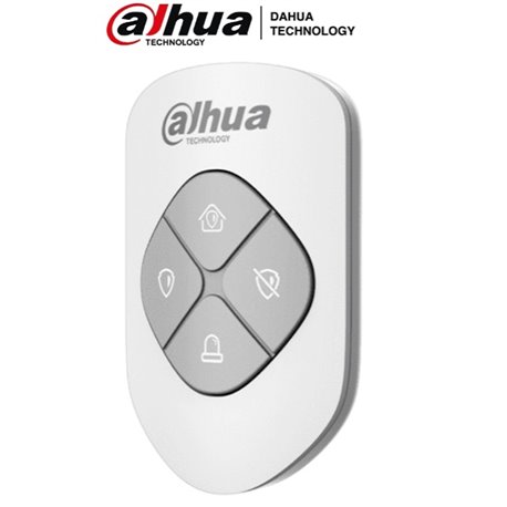 DAHUA DHI-ARA24-W2 CONTROL REMOTO TIPO LLAVERO DE 4 BOTONES/ ARMADO-DESARMADO- EN CASA- EMERGENCIA / FUNCION DE SALTO DE