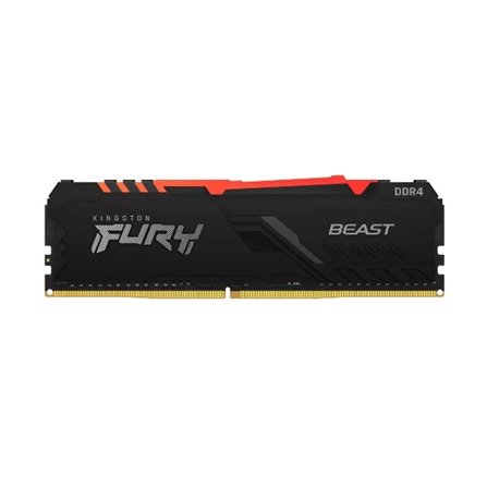 MEMORIA KINGSTON 16GB DDR4 2666MHZ FURY BEAST RGB KF426C16BB1A/16