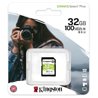 MEMORIA KINGSTON 32GB SD CANVAS SDHC SELECT PLUS 100R C10