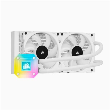 ENFRIAMIENTO LIQUIDO CORSAIR HYDRO ICUE H100I CAPELIX 240MM BLANCO RGB CW-9060050-WW
