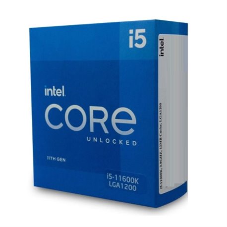 CPU INTEL CORE I5-11600K LGA 1200 11VA GEN 6 CORES 3.9 4.9GHZ 95W BX8070811600K