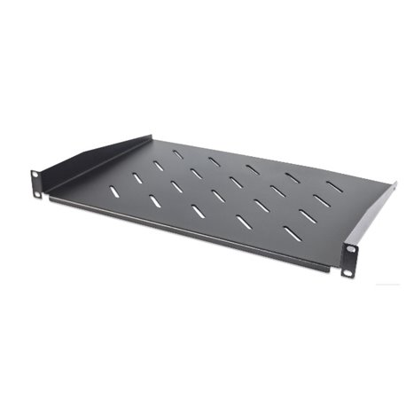 CHAROLA INTELLINET VENTILADA PARA RACK 1U 30CM 25KG