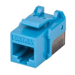 JACK INTELLINET CAT 6A DE IMPACTO AZUL