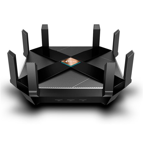 ROUTER TP-LINK WI-FI 6 ARCHER AX6000 4X4 MU-MIMO AX 5GHz 4804Mbps + 2.4GHz 1148Mbps WAN 1 x 2.5 Gbps USB 3.0 TIPO A Y C