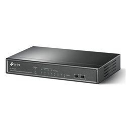 SWITCH TP-LINK TL-SF1008P METALICO DE ESCRITORIO 8 PUERTOS 10/100M (4 PUERTOS POE IEEE 802.3af PD) NO ADMINISTRABLE