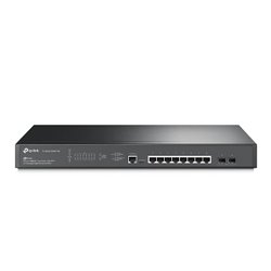 SWITCH JETSTREAM ADMINISTRABLE L2+ TP-LINK TL-SG3210XHP-M2 8 PTOS 2.5G PoE+ MAX 240W 2 PTOS 10GE SFP+ 1PTO microUSB