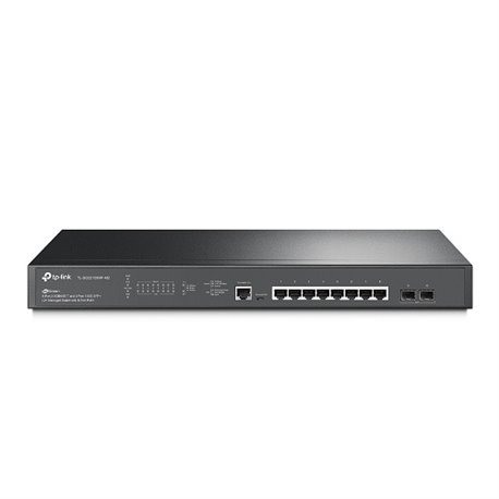 SWITCH JETSTREAM ADMINISTRABLE L2+ TP-LINK TL-SG3210XHP-M2 8 PTOS 2.5G PoE+ MAX 240W 2 PTOS 10GE SFP+ 1PTO microUSB