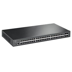 SWITCH TP-LINK JETSTREAM TL-SG3452 ADMINISTRABLE L2 L2+ 48 PTOS GIGABIT 4 SFP COMBO 1xMicroUSB y 1xRJ45 Console