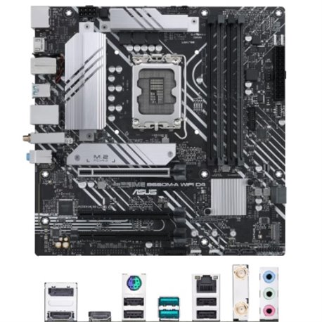 MB ASUS PRIME B660M-A WIFI D4 SOCKET 1700 12A GEN 4*DDR4 HDMI DP