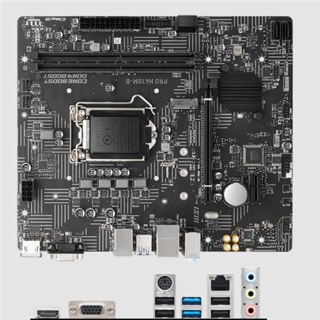 MB MS PROI H410M-B SOCKET 1200 10A GEN 2*DDR4 IMATX HDMI
