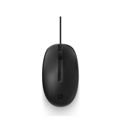 MOUSE OPTICO HP 125 USB CABLE 1200 DPI