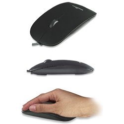 MOUSE MANHATTAN OPTICO USB NEGRO