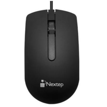 MOUSE NEXTEP ALAMBRICO USB 1000 DPI NEGRO NE-414