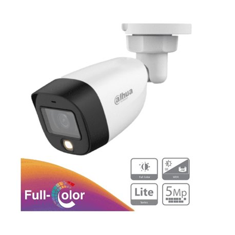 DAHUA HAC-HFW1509C-LED-28 CAMARA BULLET FULL COLOR DE 5 MEGAPIXELES LENTE 2.8MM 112 GRADOS DE APERTURA LEDS PARA 20 MTS STARLING