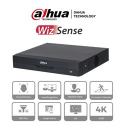 DAHUA NVR2116HS-I NVR DE 8 MEGAPIXELES 4k /16 CANALES IP/ WIZSENSE/ RENDIMIENTO DE 200MBPS/ SMART H.265/ 1CH RECONOCIMIENTO FACI