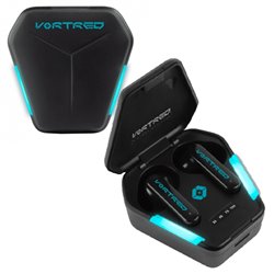 AUDIFONO VORTRED GAMING TWS W.A.R. BLUETOOTH 5.0 BATERIA HASTA 5 HORAS V-930167