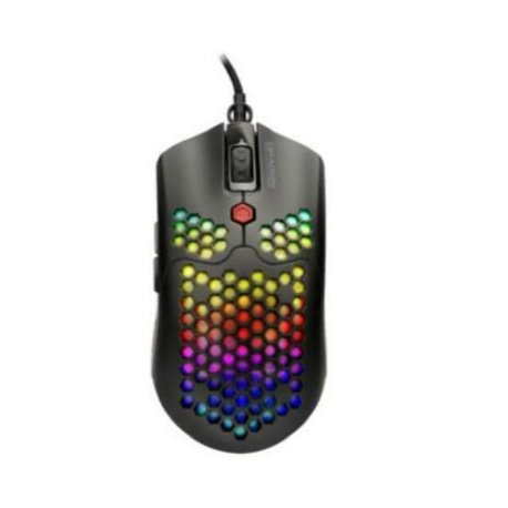 MOUSE GAMER NEXTEP ALAMBRICO DRAGON XT USB 6400 DPI ULTRA LIGERO RGB 6 BOTONES SILENCIOSOS NEGRO NE-480U