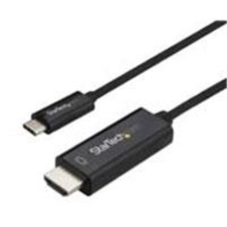 CABLE ADAPTADOR DE 3M USB-C A HDMI 4K 60HZ - NEGRO - CABLE USB TIPO C A HDMI - CABLE CONVERTIDOR DE VIDEO USBC - STARTECH.COM MO