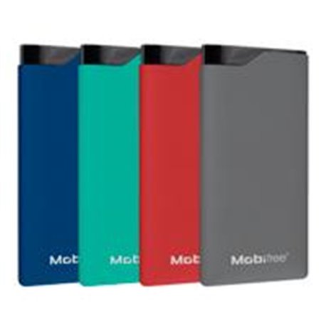 POWER BANK MOBIFREE 6K MAH COLOR AZUL CON DISPLAY MB-923460
