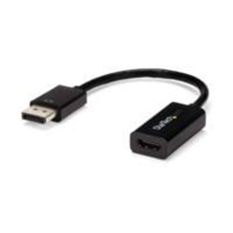 CONVERTIDOR DE VIDEO MINI DISPLAYPORT A HDMI CON AUDIO ADAPTADOR ACTIVO MDP 1.2 PARA LAPTOP O ULTRABOOK 4K @ 30HZ NEGRO - STARTE