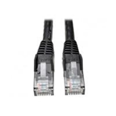 CABLE PATCH TRIPP-LITE (N201-007-BK) MOLDEADO SNAGLESS CAT6 GIGABIT (RJ45 M/M) - NEGRO, DE 2.1 M [7 PIES] 25 AÑOS DE GARANTIA.