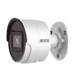 CáMARA BALA IP 8 MP (4K) HIKVISION DS-2CD2083G2-I(U) LENTE 2.8 MM / 40 MTS IR EXIR /EXTERIOR IP67 / WDR 120 DB / POE / MICRóFONO