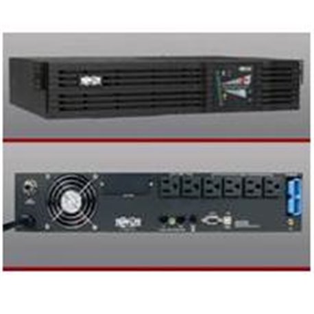 NO BREAK TRIPP-LITE SU1500RTXL2U ON LINE 120V, 1500 VA / 1200 WATTS, EN 2 UNIDADES, RACK/ TORRE, 6 CONTACTOS OPCIONES DE TARJETA
